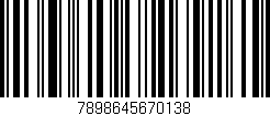 Código de barras (EAN, GTIN, SKU, ISBN): '7898645670138'