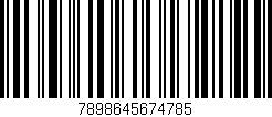 Código de barras (EAN, GTIN, SKU, ISBN): '7898645674785'
