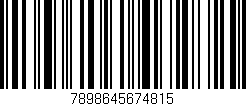 Código de barras (EAN, GTIN, SKU, ISBN): '7898645674815'