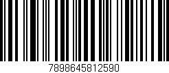 Código de barras (EAN, GTIN, SKU, ISBN): '7898645812590'