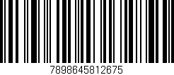 Código de barras (EAN, GTIN, SKU, ISBN): '7898645812675'