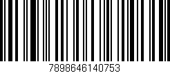 Código de barras (EAN, GTIN, SKU, ISBN): '7898646140753'