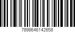 Código de barras (EAN, GTIN, SKU, ISBN): '7898646142658'
