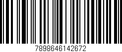 Código de barras (EAN, GTIN, SKU, ISBN): '7898646142672'