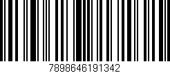 Código de barras (EAN, GTIN, SKU, ISBN): '7898646191342'