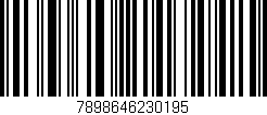 Código de barras (EAN, GTIN, SKU, ISBN): '7898646230195'