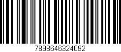 Código de barras (EAN, GTIN, SKU, ISBN): '7898646324092'