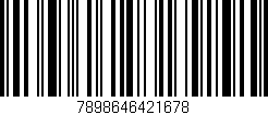 Código de barras (EAN, GTIN, SKU, ISBN): '7898646421678'