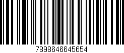 Código de barras (EAN, GTIN, SKU, ISBN): '7898646645654'