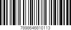 Código de barras (EAN, GTIN, SKU, ISBN): '7898646810113'