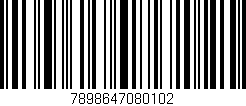 Código de barras (EAN, GTIN, SKU, ISBN): '7898647080102'