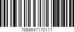 Código de barras (EAN, GTIN, SKU, ISBN): '7898647170117'
