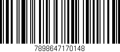 Código de barras (EAN, GTIN, SKU, ISBN): '7898647170148'