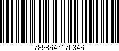 Código de barras (EAN, GTIN, SKU, ISBN): '7898647170346'