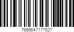 Código de barras (EAN, GTIN, SKU, ISBN): '7898647171527'