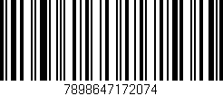Código de barras (EAN, GTIN, SKU, ISBN): '7898647172074'