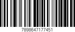 Código de barras (EAN, GTIN, SKU, ISBN): '7898647177451'