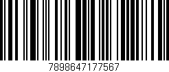 Código de barras (EAN, GTIN, SKU, ISBN): '7898647177567'