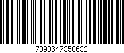 Código de barras (EAN, GTIN, SKU, ISBN): '7898647350632'