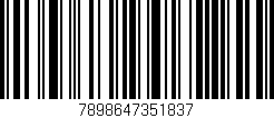 Código de barras (EAN, GTIN, SKU, ISBN): '7898647351837'
