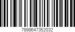 Código de barras (EAN, GTIN, SKU, ISBN): '7898647352032'