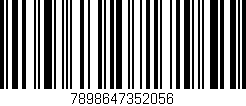 Código de barras (EAN, GTIN, SKU, ISBN): '7898647352056'