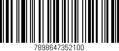 Código de barras (EAN, GTIN, SKU, ISBN): '7898647352100'