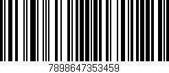 Código de barras (EAN, GTIN, SKU, ISBN): '7898647353459'