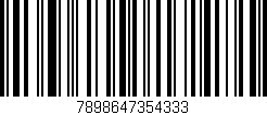 Código de barras (EAN, GTIN, SKU, ISBN): '7898647354333'