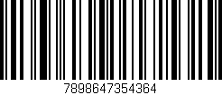 Código de barras (EAN, GTIN, SKU, ISBN): '7898647354364'
