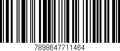 Código de barras (EAN, GTIN, SKU, ISBN): '7898647711464'