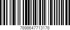 Código de barras (EAN, GTIN, SKU, ISBN): '7898647713178'