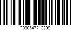 Código de barras (EAN, GTIN, SKU, ISBN): '7898647713239'
