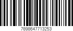 Código de barras (EAN, GTIN, SKU, ISBN): '7898647713253'