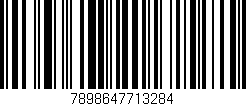 Código de barras (EAN, GTIN, SKU, ISBN): '7898647713284'