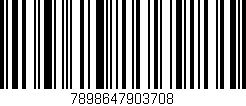 Código de barras (EAN, GTIN, SKU, ISBN): '7898647903708'