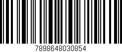 Código de barras (EAN, GTIN, SKU, ISBN): '7898648030854'