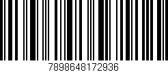 Código de barras (EAN, GTIN, SKU, ISBN): '7898648172936'