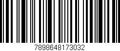 Código de barras (EAN, GTIN, SKU, ISBN): '7898648173032'