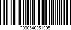 Código de barras (EAN, GTIN, SKU, ISBN): '7898648351935'