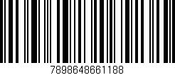 Código de barras (EAN, GTIN, SKU, ISBN): '7898648661188'
