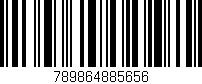 Código de barras (EAN, GTIN, SKU, ISBN): '789864885656'