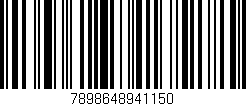 Código de barras (EAN, GTIN, SKU, ISBN): '7898648941150'