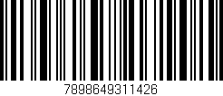 Código de barras (EAN, GTIN, SKU, ISBN): '7898649311426'