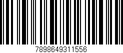 Código de barras (EAN, GTIN, SKU, ISBN): '7898649311556'