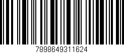 Código de barras (EAN, GTIN, SKU, ISBN): '7898649311624'