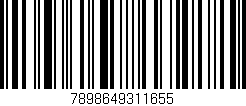 Código de barras (EAN, GTIN, SKU, ISBN): '7898649311655'