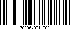 Código de barras (EAN, GTIN, SKU, ISBN): '7898649311709'