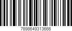 Código de barras (EAN, GTIN, SKU, ISBN): '7898649313666'