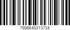 Código de barras (EAN, GTIN, SKU, ISBN): '7898649313734'